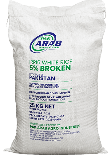 pakistan rice, pp bag